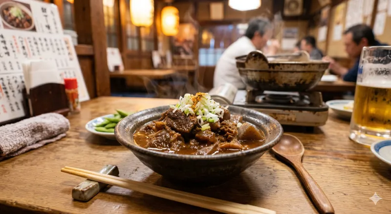 名物 もつ煮込み